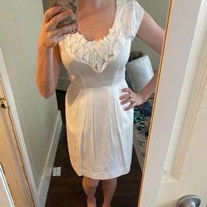 BCBG White dress